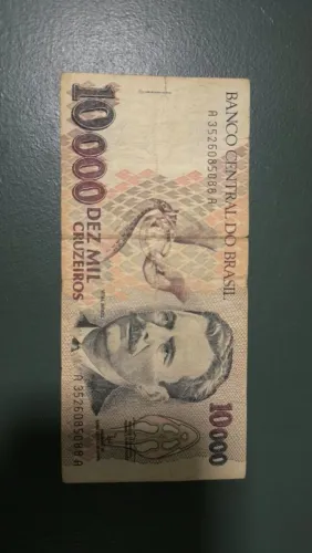 Cédulas dinheiro antigo
