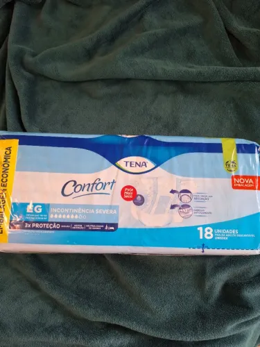  Combo 6 pacotes fraldas geriatricas Tena com 18 un. cada.