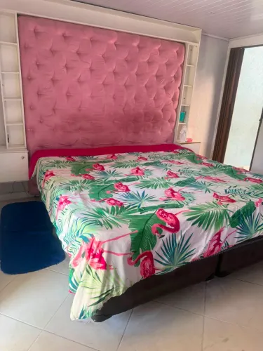 Cama de Casal Completa: Colchão Confortável + Base Box Bipartida Pre