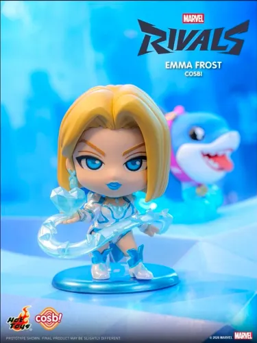Emma Frost Marvel Rivals Cosbi Lacrada Estilo Funko