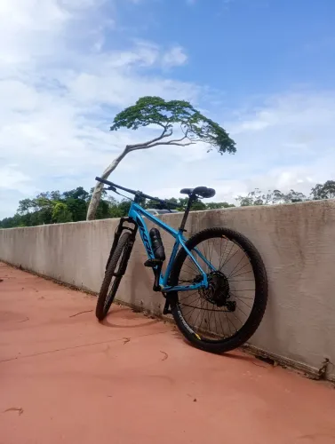 Bicicleta aro 29 freio hidráulico kit 1X12