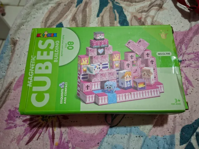 Brinquedo blocos de construção magnéticos