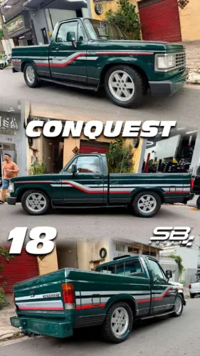 Rodas aro 18 prata Chevrolet D20 Conquest 6x139