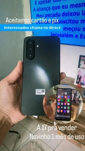 Samsung galaxy A17 novinho
