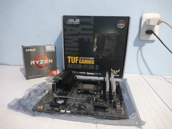 Kit Upgrade Asus TUF A520M-PLUS II + Ryzen 5 5600GT