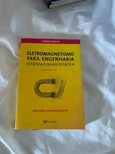 Livro Eletromagnetismo para Engenharia - Estática e quase estática - João Pedro A. Bastos