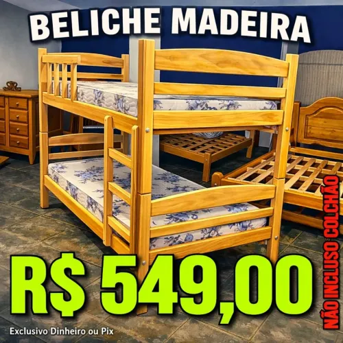 Beliche R$ 549,00 Madeira Mulateiro 
