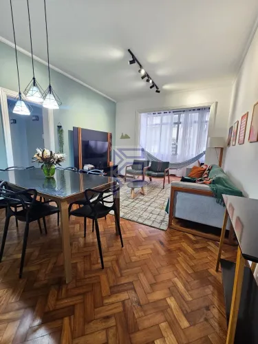Aluguel de Apartamento de Luxo em Copacabana - 3 Quartos, 1 Suíte, 2 Salas, 3 Banheiros -