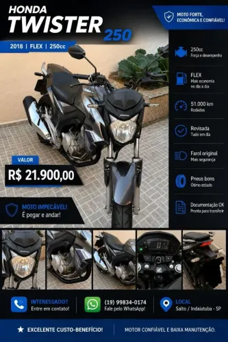 CB Twister 250 2019