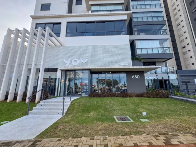 Apartamento para alugar no Ed You 180 na região Sul de Londrina Pr com 2 quartos e sacada.