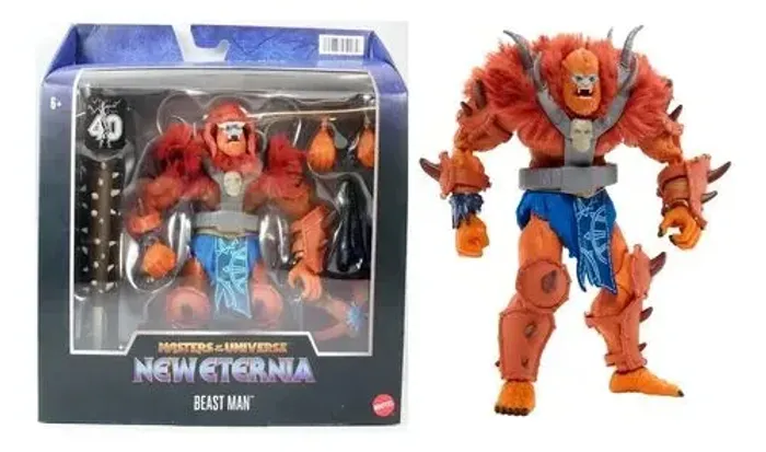 Homem Fera New Eternia - Masters Universe Masterverse Motu