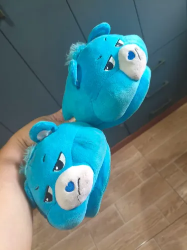 Ursinho carinhoso pantufa 