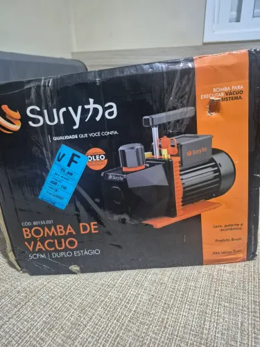 Bomba de vácuo 5CFM duplo estágio SURYA