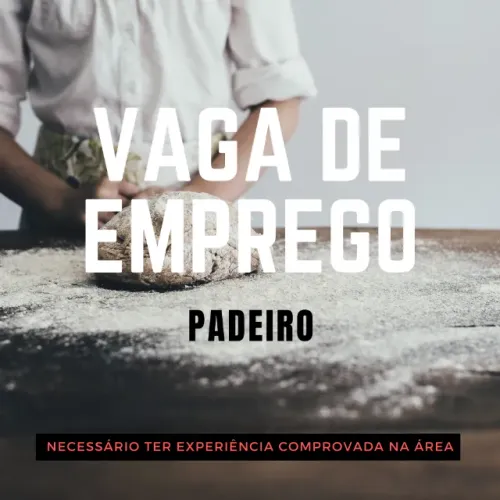 Vaga para Padeiro