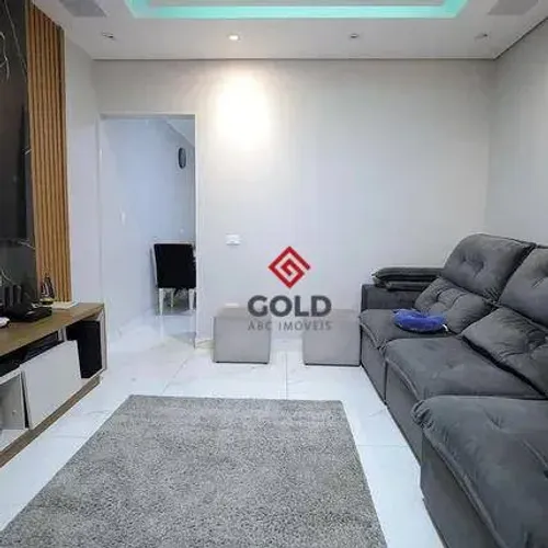 Casa com 2 dormitórios à venda, 190 m² - Parque Novo Oratório - Santo André/SP