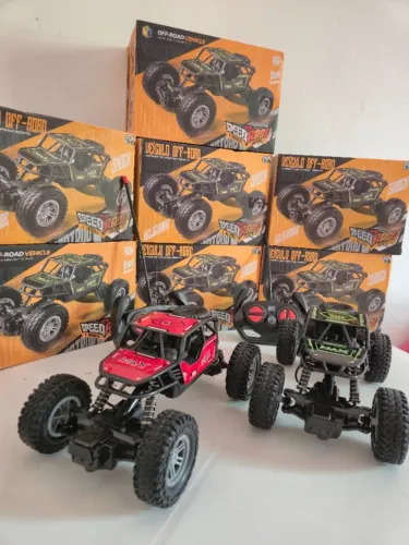 Jeep Off-Road Controle Remoto 4x4 Recarregável USB | Frete Grátis
