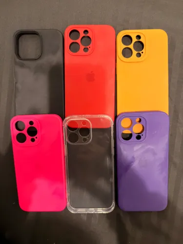 Capinha iPhone 15 pro max (kit com 6)