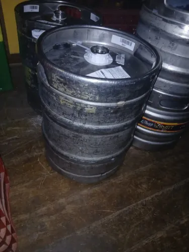 Barril de chope inox 50 litros