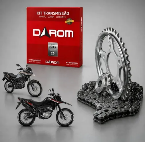 Kit de transmissão Honda NXR 160 Bros e XRE 190