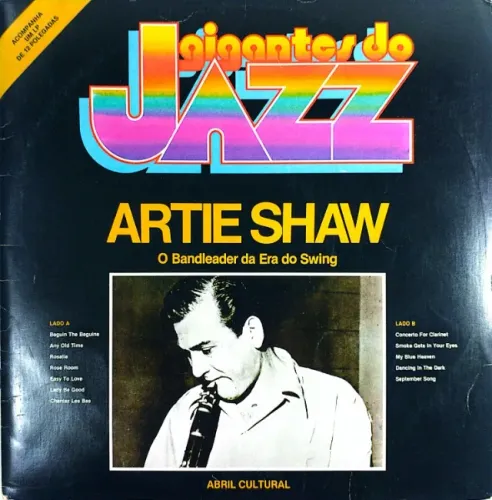 Disco Vinil LP Artie Shaw - Gigantes do Jazz (Completo c/ Livreto) Impecável