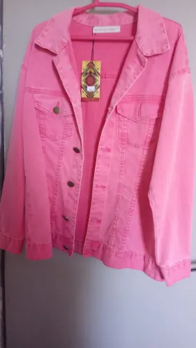 Jaqueta Rosa Escuro