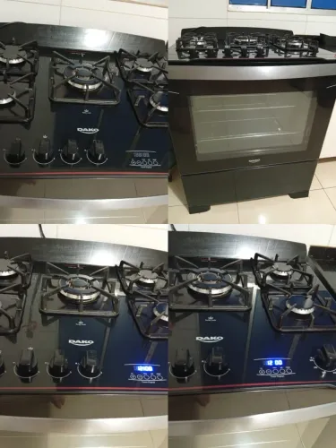 Fogão Dako Diplomata Grill Turbo Cook