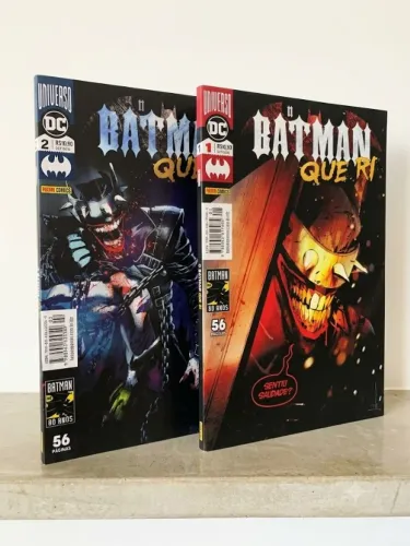 HQ Batman Que Ri Volume 1 e 2