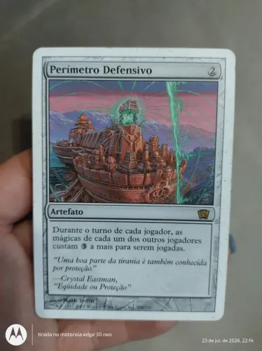 Perímetro defensivo carta Magic the gathering