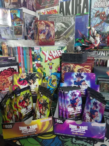 Kit com 14 Booster Dragon Ball FW TCG