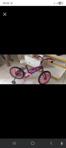 Bicicleta infantil aro 16 marrom ?
