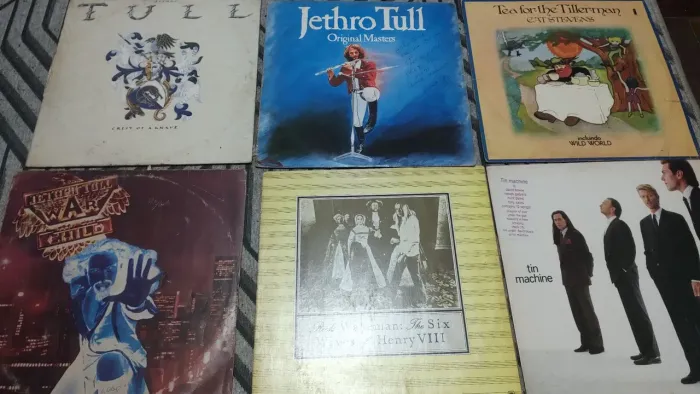 Discos vinil LP rock internacional