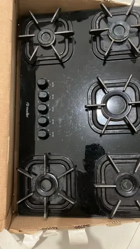 Cooktop Mueller 5 bocas preto