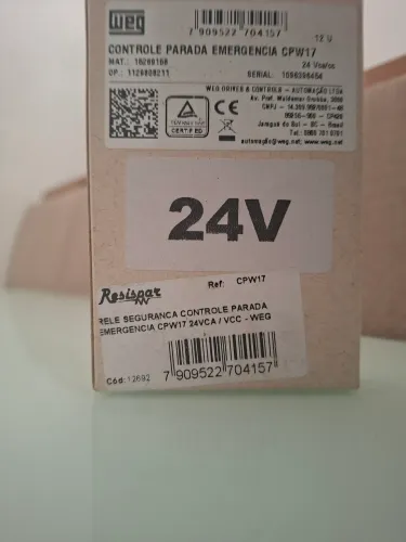 Controle para emergência