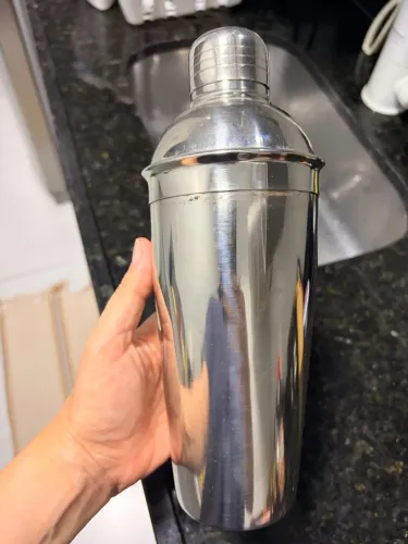 Coqueteleira de aço inoxidável inox