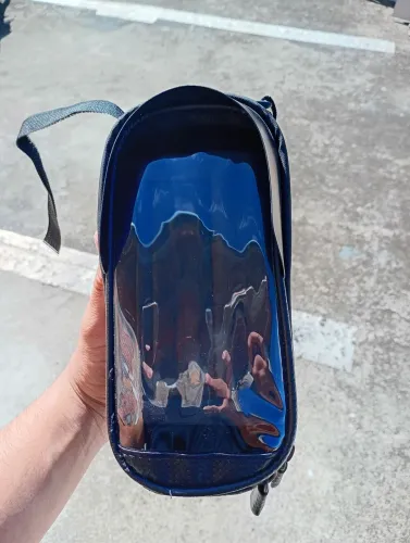 Bolsa para quadro de bicicleta, capacidade de 2L a prova de água 
