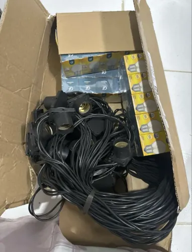 Vendo varal de luz 40m