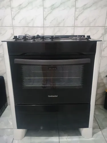 fogao continental 5 bocas mesa vidro