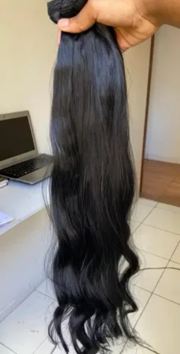 Cabelo humano vietnamita 65g