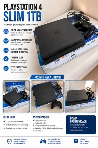 PlayStation 4 Slim 1TB