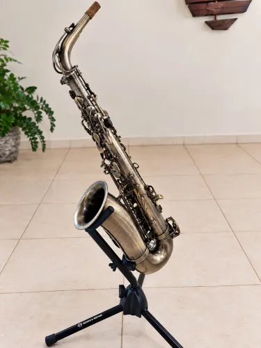 SAXOFONE ALTO SHELTER + BOQUILHA 4C | REVISADO RECENTEMENTE + NOTA FISCAL