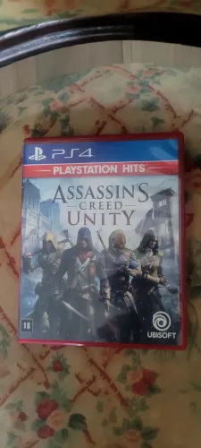 JOGO PLAYSTATION PS4 ASSASSIN'S CREED UNITY EM ÓTIMO ESTADO DE CONSERVAÇÃO 
