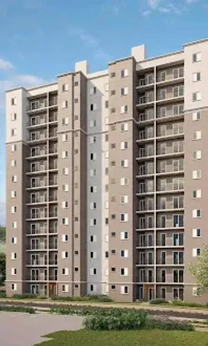 Apartamento 2 dormitórios condomínio Encantos de Parma