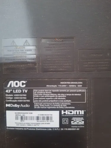TV AOC 43 Roku