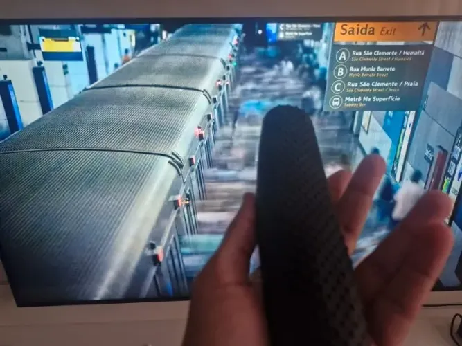 Smart tv led Lg 55 polegadas Webos + TV Stick Android