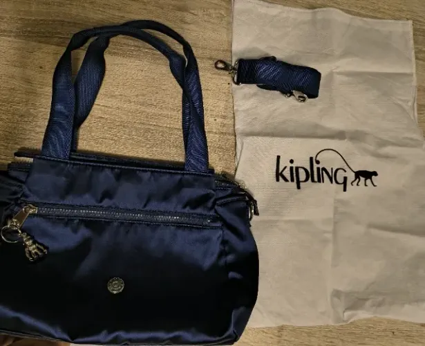 Bolsa Kipling Azul Marinho original