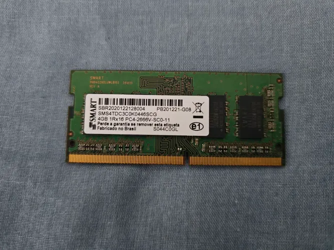 Memória 4gb ddr4 para notebook
