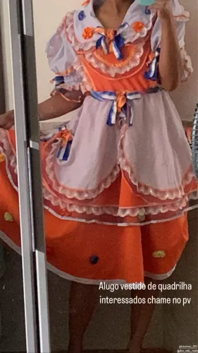 Vestido de quadrilha 