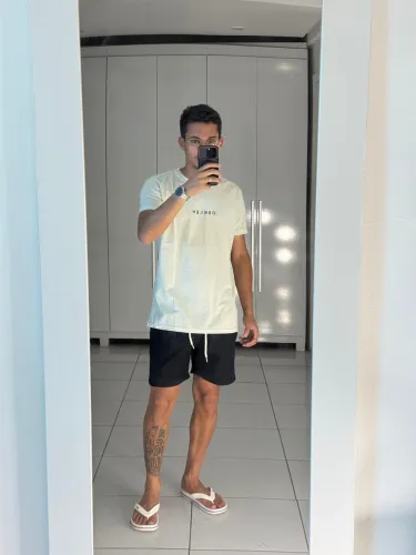 Kit camisa + bermuda linho 