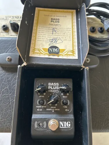 Pedal para contrabaixo Nig Bass Plus - Felipe Andreoli signature