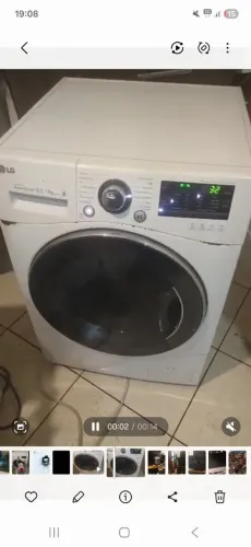 Lava Seca Lg 85kg..defeito erro